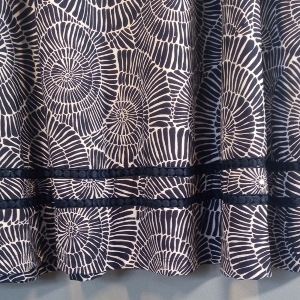 Robert Louis Women's Navy/White Maxi Skirt Size Large - Picture 3 of 6
